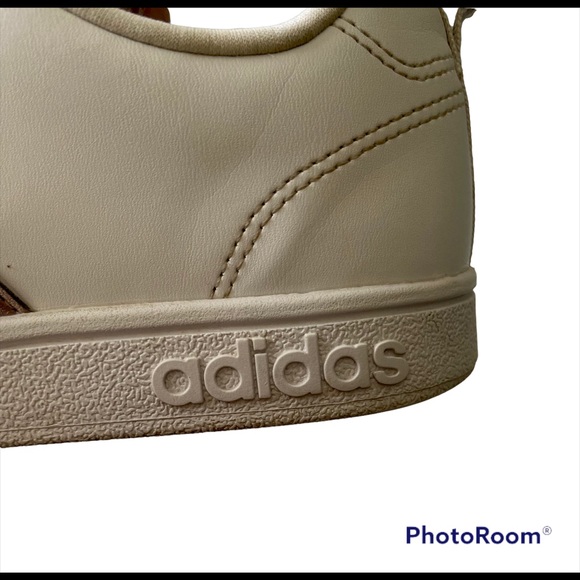 Adidas White & Rose Gold Sneakers Size 7 - Picture 5 of 6